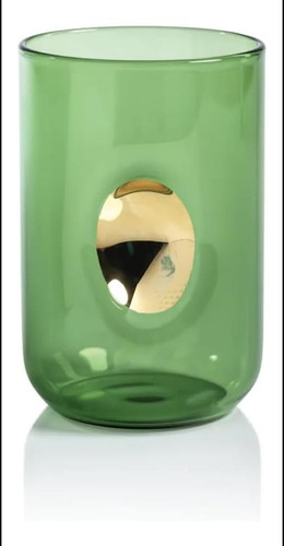 Zodax Aperitivo Tumbler Con Acento De Oro - Conjunto De 4 C