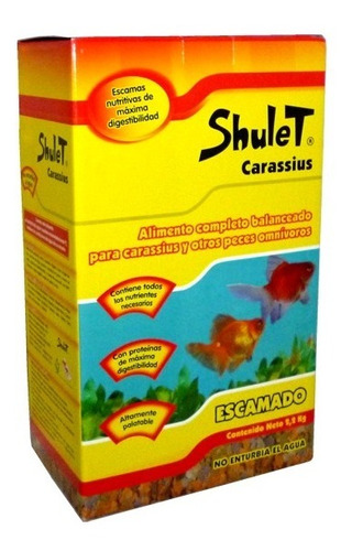 Shulet Carassius 2.2 Kg Para Peces Escamado Para Agua Fría 