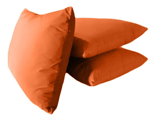 Capa De Almofada Extra Grande 80 X 60 Cm - 2un. Cores Cor Laranja