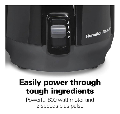 Extractor Y Licuadora Hamilton Beach Juice & Blend 67970 Color Negro Frecuencia 60