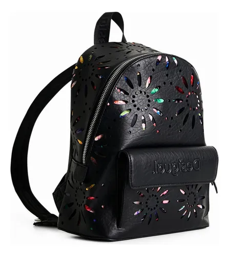 Desigual mochila negra sales