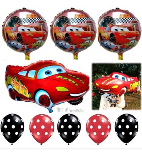 Globo Metalico Cars Hermoso Diseño Y Gran Tamaño 