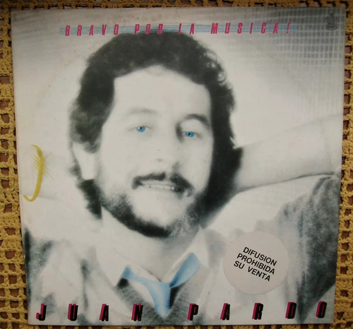 Juan Pardo / Bravo Por La Musica - Lp Vinilo Promo Ex