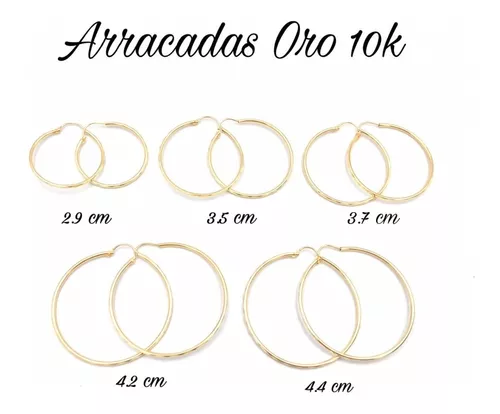 Arracadas De Oro Para Mujer