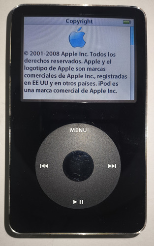 Ipod Classic 5a Generacion 30 Gb Ma1466j Negro