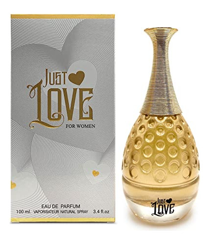 Mirage Brands Just Love Para Mujeres 3.4 Onzas Perfume Mujer