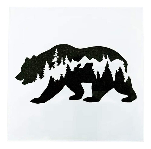 Obuy Forest Bear Diy Craft Plantillas Huecas Para Pintura En