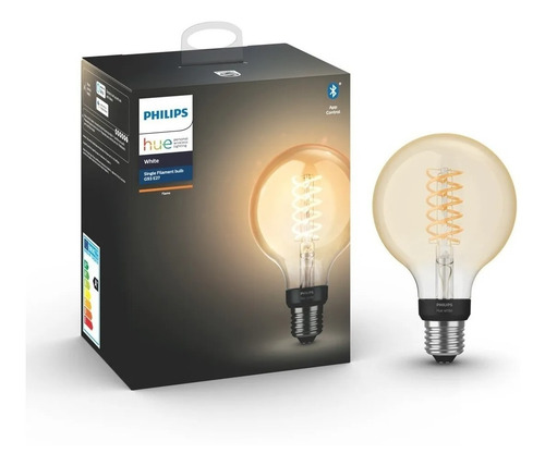 Imagen 3 de 10 de Philips Hue Lámpara Vintage Filamento 7w Bluetooth Globo E27