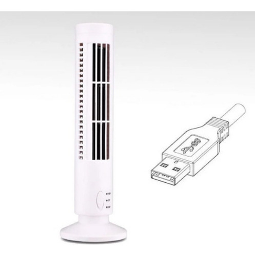 Li Ventilador Eléctrico Usb Sin Hojas, Torre De Ventilador