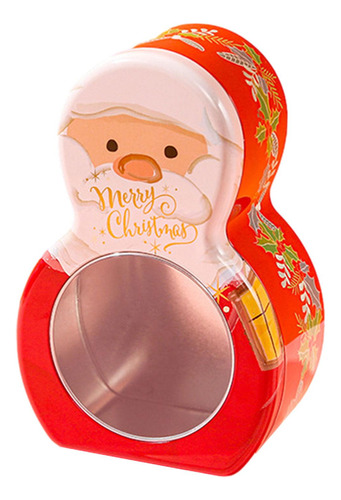 Caja De Dulces De Navidad Para Decoración Papá Noel