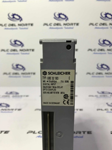 Schleicher Ube 32 10d Modulo De Entradas 31409246 5 (Usado)