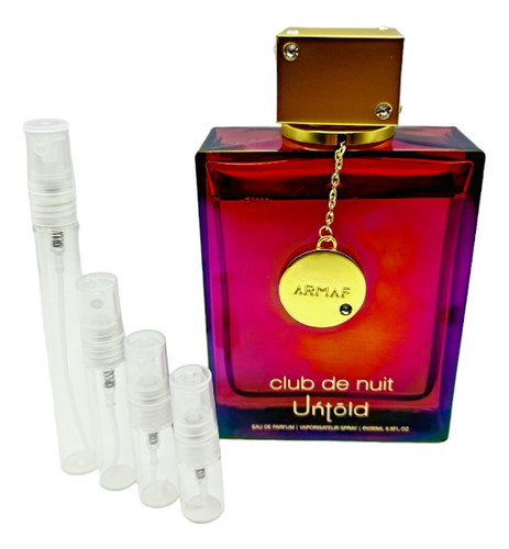 3 Ml En Decant De Club De Nuit Untold De Armaf Eau De Parfum