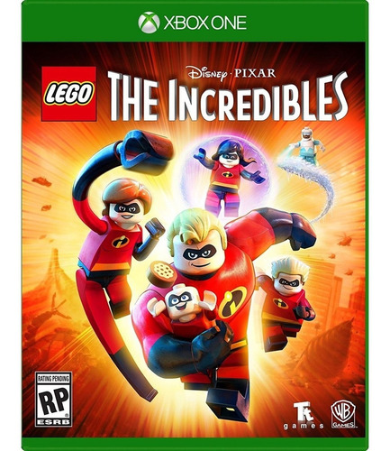 Lego The Incredibles Xbox One Mídia Física Lacrado