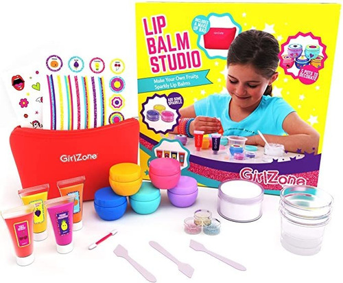 Girlzone Kit De Brillo De Labios Para Hacer Tu Propio Bálsam
