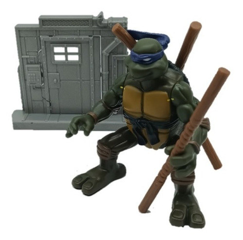 Tortugas Ninja Figuras 2003 Colección Acción De Ataque Salto (Usado)