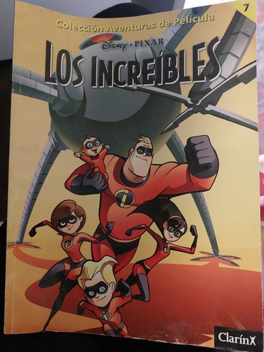 Revista Cómic,colección Aventuras De Películas Los Increíble