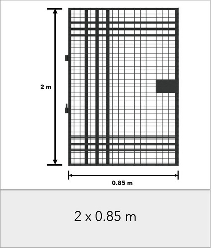 Puerta Peatonal (2.00 X 0.85 M)