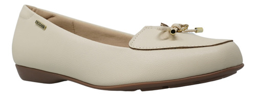 Flats Crema Casuales Zapatos Mujer Modare 7016461