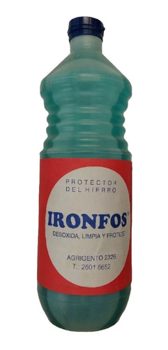 Desoxidante Fosfatado Ironfos 1lt Limpia Y Protege - Tyt