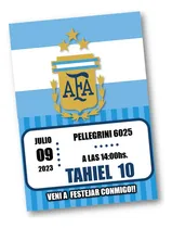 Comprar Kit Imprimible Futbol Argentina Campeón Mod.10 100% Editable