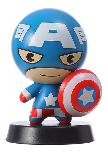 Boneco Para Carro Capitão América - Marvel Miniso