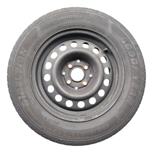 Roda Aro 14 Vw Gol Voyage G5 G6 G7 G8 185/70r15 Goodyear (Usado)