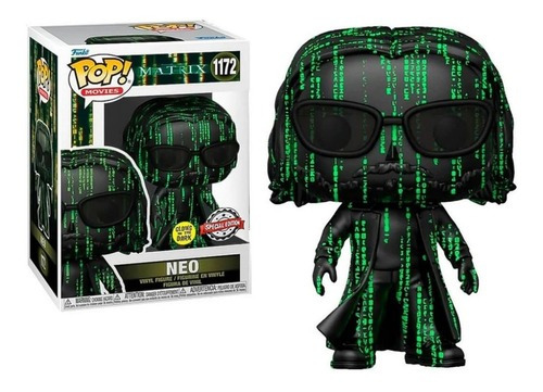 Funko Pop: Neo 1172 - Matrix Edición Especial Fosforescente