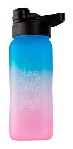 Garrafa Squeeze Academia 1l Agua Fitness Tie Dye Sports