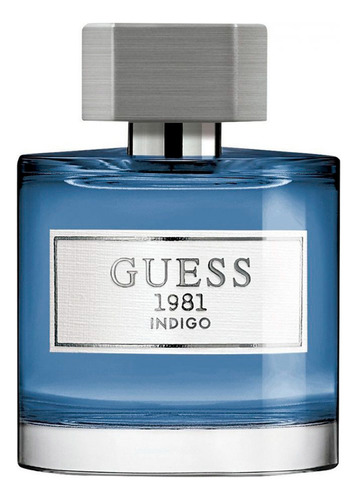 Perfume Caballero Eau De Toilette Guess 1981 Indigo 100ml