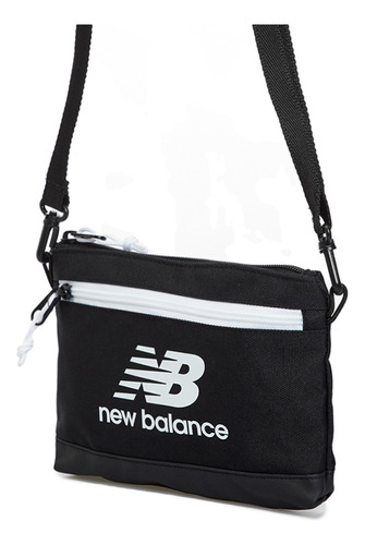 Bolso New Balance Sling Bag-negro/blanco
