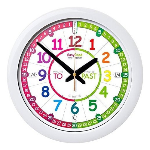 Reloj De Pared De Easyread Tiempo Que Los Niños Del Pro