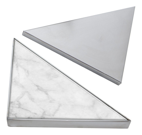 Rejilla Piso Ducha Acero Inox Triangular Dhinox 28x 20x 20cm