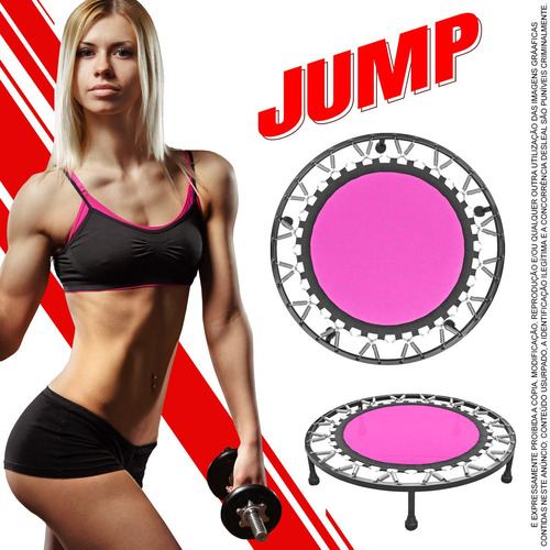 Cama Elástica Mini Jump Profissional Suporta 150kg Envio 24h