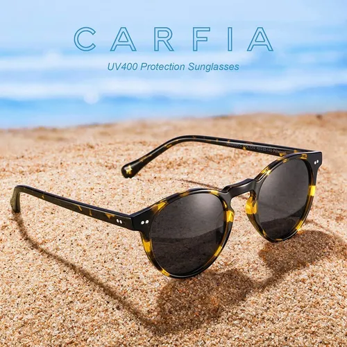 Gafas de sol polarizadas redondas sale