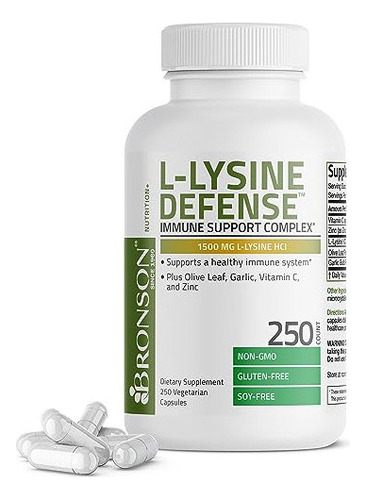 Bronson L-lysine Defense Complejo De Apoyo Inmunológico 150