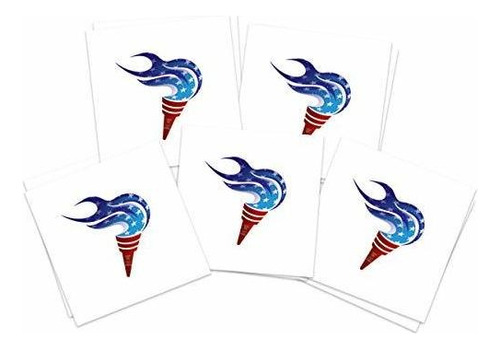 Tatuaje Temporale - Olympic Torch Temporary Tattoos (10-