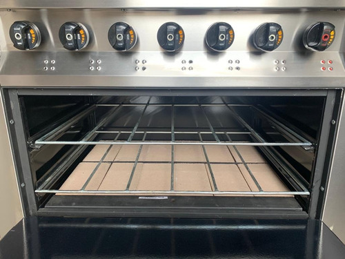 Cocina Industrial Rovesco 6h 90cm. C/ Valvula Acero Inox.