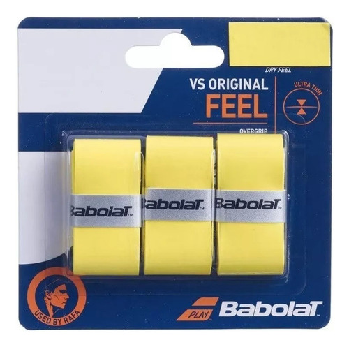 Overgrip Babolat Vs Original X3 Amarillo