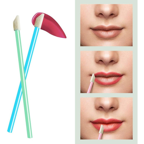 Aplicadores Para Labios Desechables Paquete 25 Und Amarillo