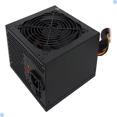 Fonte De Alimentação Atx 750w Trs/7400-b P/ Desktop Pc Gamer Preto