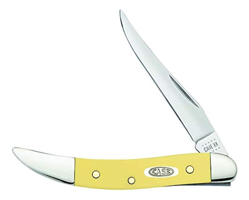 Case Xx Wr Pocket Knife Yellow Synthetic Ss - Small Texas To