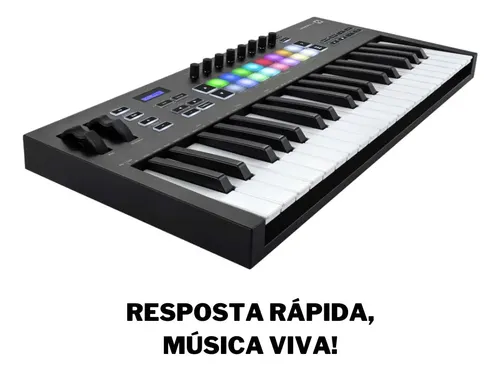 Teclado Controlador Mk3 Launchey 37 Teclas Novation Pro | MercadoLivre