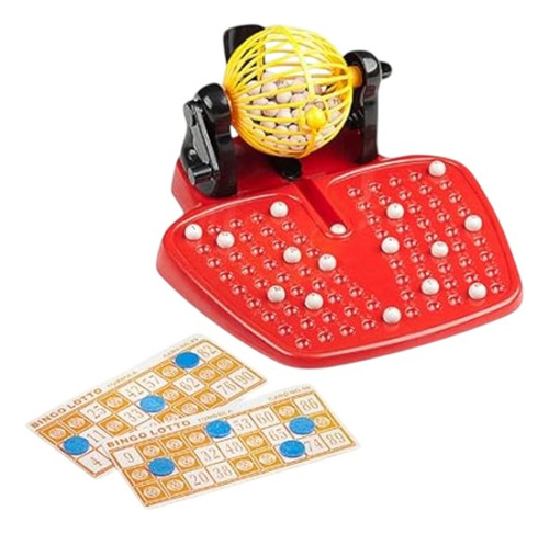 Juego De Mesa Tombola Bingo Lotería 90 Numero Y 48 Cartones