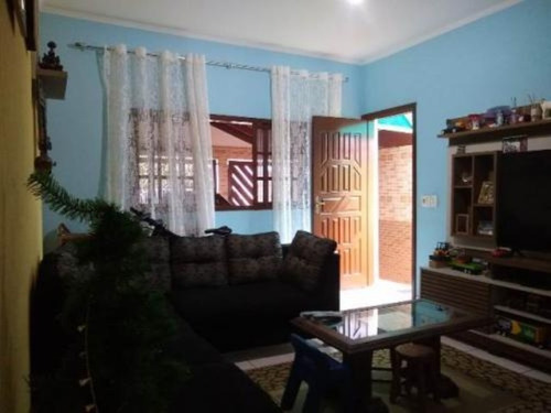 Imagem 3 de 11 de Casa No Bairro Umuarama, Em Itanhaém C/02dormitórios Proximo A Rodovia