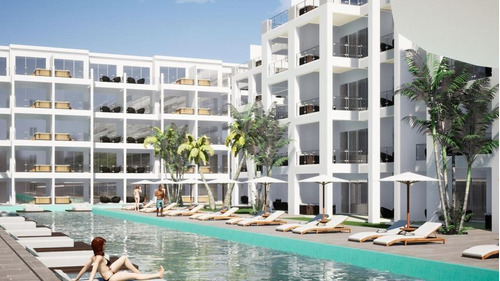 Apartamento En Venta En Punta Cana, 2 Habitaciones, Con Line