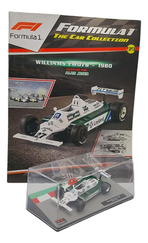 Williams Fw07b 1980 Alan Jones F1 1/43 Formula 1 Salvat