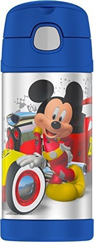 Thermos Funtainer 12 Botella Onza, Mickey Mouse.