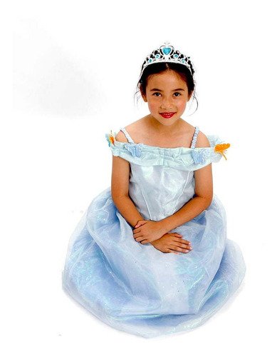 Disfraz Talla (2t|4t) Para Niñas Vestido De Princesa