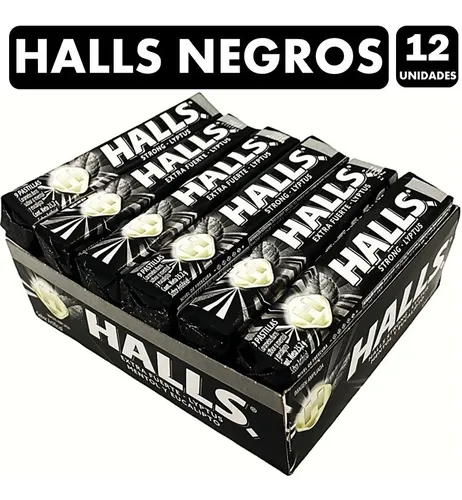 Para Que Sirven Las Halls Color Negras Halls Negra Extra Fuerte Cont. 12 Paquetes