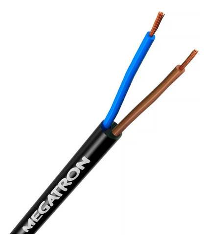 Extensão Elétrica 30 Metros Cabo Pp 2x2,5mm Com Pinos De 20a Cor Preto 127v/220v